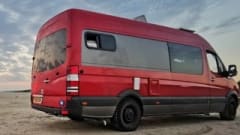 Big Red – 3 berth Mercedes-Benz (Off Grid Solar ) Birmingham based