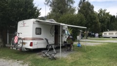 3 people LMC semi-integrated from 2001 for a wonderful holiday