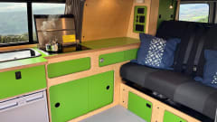 Mario – VW T6 Transporter - Classic, high spec interior in the Peak District