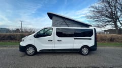 Skye3, 4 berth campervan with pop top