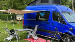Ideal bus camper for adventure or family with children 