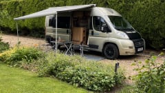 The bus – 4 berth, fully loaded 