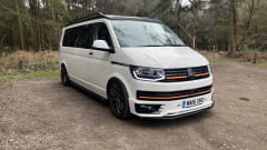 4 berth Volkswagen campervan from 2016