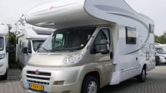 Burstner Argos 6 sleeps 6 seats.
