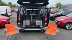 Berlingo 2 – 4 berth Citroën campervan from 2013