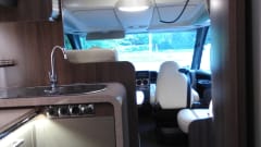 luxurious mobile home integral Bûrstner