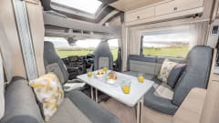 Bruce – Autotrail Tribute F70. 2021 luxury 4 berth motorhome. Known as ''Bruce''.