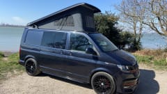 4 berth Volkswagen campervan 2021