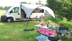 Eve's camper – 2 berth camper plus awning AND Tempur mattress!