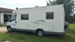 Semi-integrale 4 posti con letto alla francese