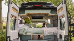 - voor de uitslapers – Camping-car modulaire avec toit relevable pour 4 personnes