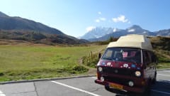 Woodie woodstocker – 2p Volkswagen campervan uit 1984