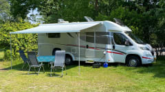 4 person camper Fiat Ducato Sunlight T69