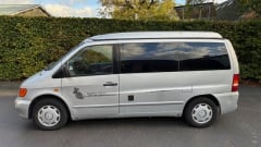 4p Mercedes-Vito campervan uit 1999