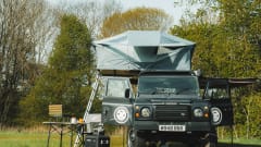 Waffle – Land Rover Dachaufbau mit 2 Schlafplätzen, Baujahr 2000