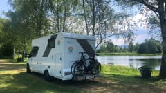 de Club camper – NEW 5-person luxury camper, incl. inventory and insurance