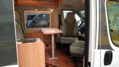 Pössl Bus Camper (2021) with lifting roof