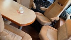Ons Huisje op Wielen  – Very comfortable 3-person Carthago integrated motorhome from 2011