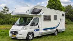Available again for the summer. Relax with a luxury 4-6 person camper on your trip