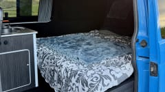 T5 VW Transporter, 3 slaapplaatsen,