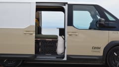 Juniper – Op maat gemaakte Kia PV5 elektrische ecocamper in Edinburgh | Ohm Campers