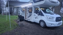 6 berth ford transit motorhome – 6 berth Chausson alcove from 2016