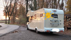 Happy Tour – 6 person Ahorn family camper Alcove 2018 with fixed beds LAST MINUTE