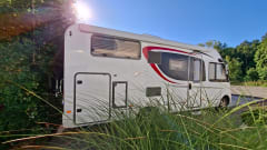 Bürstner Viseo i690G integraal camper 4 pers. automaat+fietsendrager