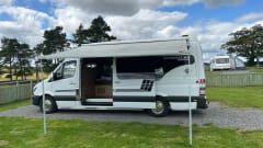 3 berth Mercedes-Benz campervan from 2015