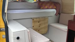 The yellow van💛 – Ford Transit — 2-3 persoons camper (zelfbouw 2026)