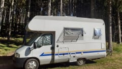 A self-contained coachbuilt for traveling freely! Pura Vida!
