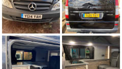 4 berth Mercedes-Benz campervan from 2014