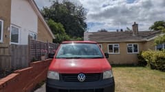 Volkswagen Campervan mit 4 Schlafplätzen, Baujahr 2008