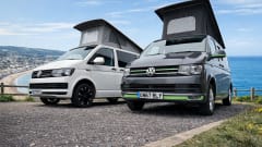 Riley – Volkswagen campervan met 2 slaapplaatsen uit 2017