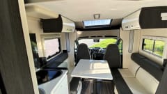 Luxurious, modern family camper