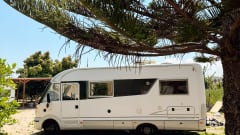 🌴Happy place🌴☀️ – Luxury Ibiza-style integral camper | 4p | Fly & Drive Costa Blanca”🌴