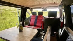 Kasper – Classic 90s VW T4 with heating & wood panelling - Penrith / Lake District 