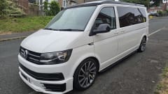 4 berth Volkswagen campervan from 2018