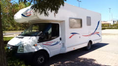 Camper for 4 comfortable seats