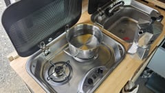 Walter de witte bus – Camping-car Volkswagen Zelfbouw (verhoogd et verlengd)