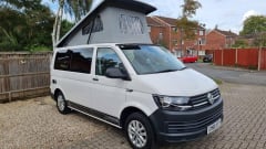 4 berth Volkswagen campervan from 2016