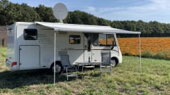 Luxury Hymer Integrated Camper