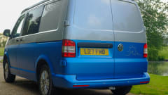 4 berth Volkswagen Campervan with pop top