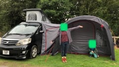 A Beautiful Escape – Luxury Automatic Toyota 4 berth, 5 seat, insurance included