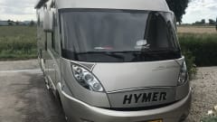 ZEER LUXE HYMER CAMPER – For rental to two experienced campers  