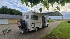 Fiat alcove 4 person camper