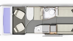 Platinum Camper – 2 adult 1 child Lux Camper Eldiss CV40 ltd edition