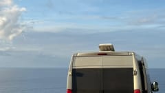 FOUR PEOPLE – Camper with two sleeping cabins for four people. 25% discount available.