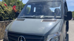 Granbo Van Camper – 2 Berth Boujee Mercedes Sprinter — Perfect for adventure getaways 💛