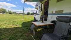 GeeGee – Autotrail Cheyenne 635SE 2006 2.8JTD met 4 slaapplaatsen